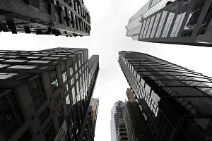 Skyscrapers in Hong Kong, China, Asia