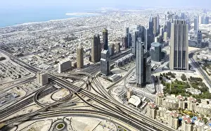 Skyscrapers on Sheikh Zayed Road