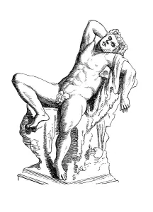 Sleeping Satyr In Greek mythology