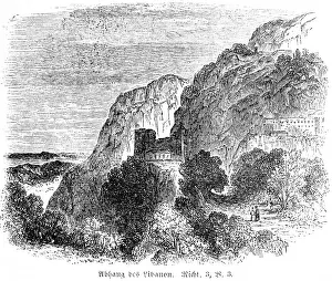 Slope of Lebanon, mountains, steep face