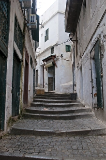 Small alley in the Casbah, Unesco World Heritage Site