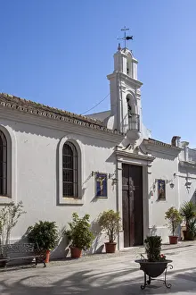 Small church in the old town centre of Chipiona