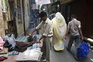Small temple, Chandni Chowk, Old Delhi, India