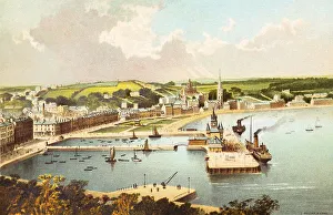 Small town Rothesay, Isle of Bute