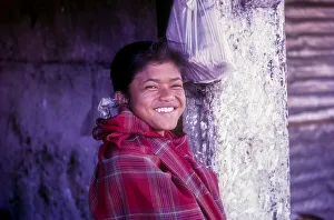 Smilling Khasi tribal girl, Shillong