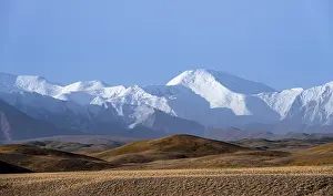 Snow-capped mountains, Pamir Mountains