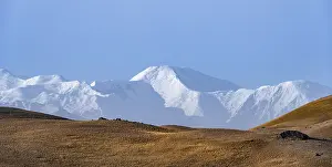 Snow-capped mountains, Pamir Mountains