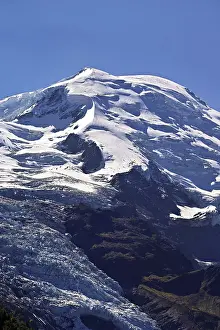 Snow-covered Dome du Gouter