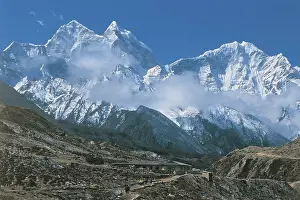 Snow mountains on Kailash Mansarovar trek Tibet