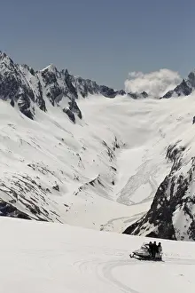 Snowmobiling, Dombai mountains
