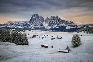 Snowy Alpe di Siusi, Seiser Alm