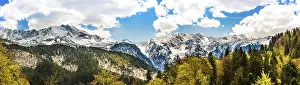 Snowy Alps, Wetterstein, Garmisch-Partenkirchen District