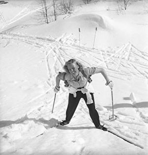 In the snowy mountains 1940s