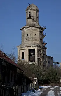 Category Historic EN Prints: So-called BERZIT-TOWER for lignite drying