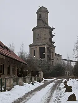 Category Historic EN Prints: So-called BERZIT-TOWER for lignite drying