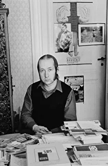 Social environment portrait of photographer