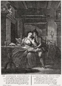 Socially critical picture by Cornelis Troost