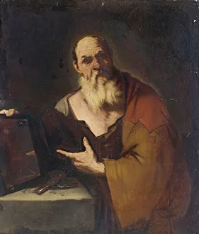 Socrates, painting by Luca Giordano (Italian)