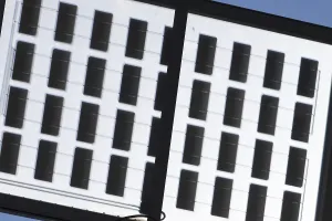 Solar cell on the solar tree in Ulm's Solar City residential district