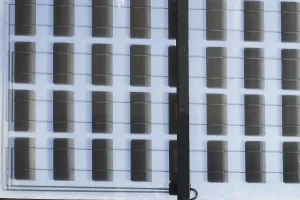 Solar cell on the solar tree in Ulm's Solar City residential district