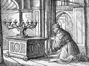 Solomon's prayer, candelabra