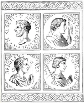 The sons of Louis the Pious, king of the Frankish kingdom