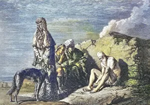 The Sorrows of Job or Job, Biblical Story