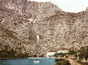The source of the Ombla, Dalmatia