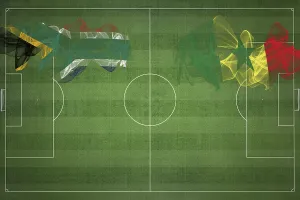 South Africa vs Senegal Soccer Match