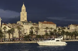 South side of the Diocletian's Palace in Split