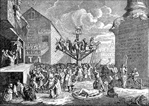 The South Sea Scheme, a caricature by William Hogarth