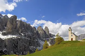 South Tyrol, Church on the Gardena Pass, Chapel