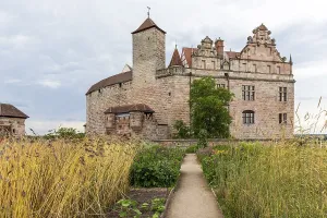 South view of Cadolzburg Castle, Bavaria, Germany