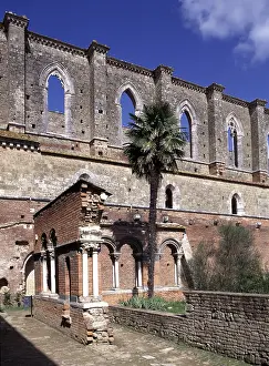 South view, St. Saint, Saint
