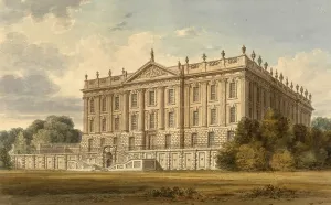 South West View of Chatsworth House
