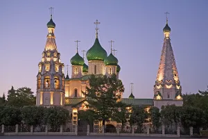 Sovetskaja Place with the Church of Elijah the Prophet