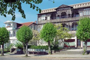 Spa architecture, Sellin, Ruegen Island
