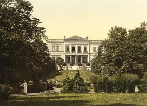 The spa hotel in Misdroy, Pomerania