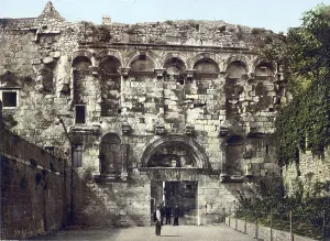 Spalato, Porta Aurea, today Split in Croatia