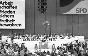 SPD Party Congress April 1982, Germany, Europe
