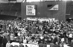 SPD Party Congress April 1982, Germany, Europe