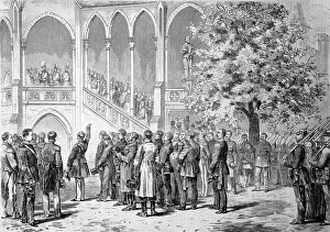 Speech by Count Stillfried to the King