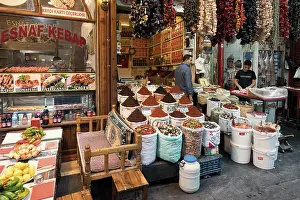 Spice market, Sanliurfa bazaar, Turkey, Asia