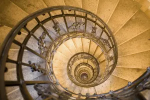 Spiral stair, St. Stephens Basilica