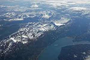 Spitsbergen, aerial view, Svalbard archipelago