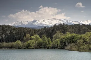 Spring in Crete, HDR, Lake of Agia