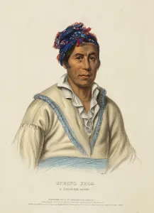 Spring Frog. A Cherokee Chief (1838)