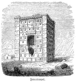 Square fire temple, Assyrian architecture
