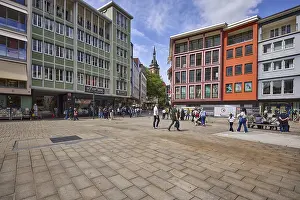 Square, general architecture, pavement slabs