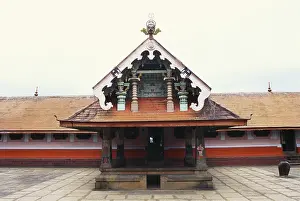 Sri Bhagandeshwara temple in Bhagamandala Kodagu District